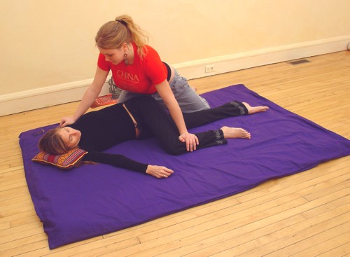 thai yoga massage mat